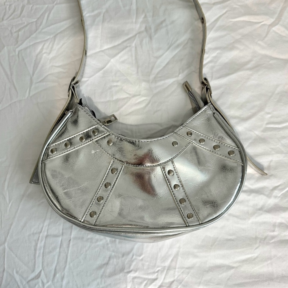 Silver Women's Bag